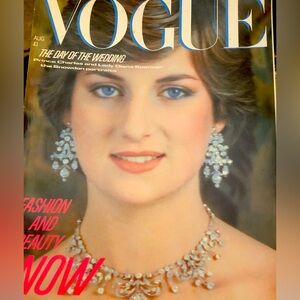 Vogue UK 1981 Lady Diana